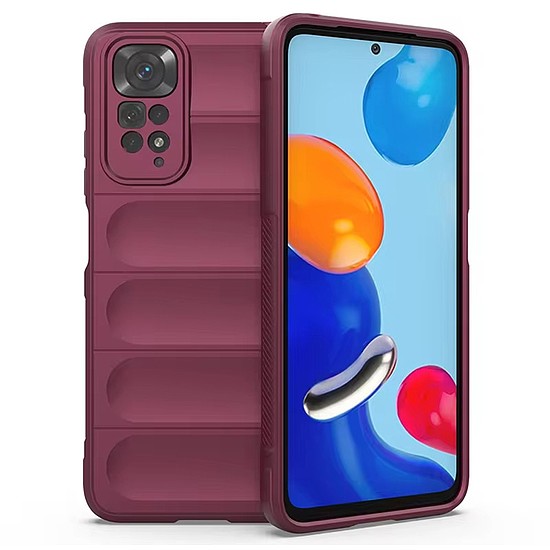 Techsuit - Magic Shield - Xiaomi Redmi Note 11 / Note 11S - Bordeaux