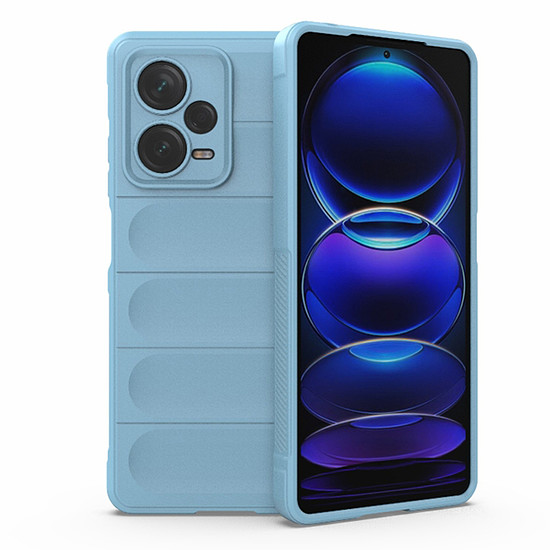 Techsuit - Magic Shield - Xiaomi Redmi Note 12 Pro 5G - Bleu