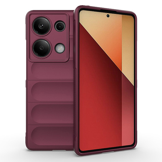 Techsuit - Magic Shield - Xiaomi Redmi Note 13 Pro 5G / Poco X6 - Bordeaux