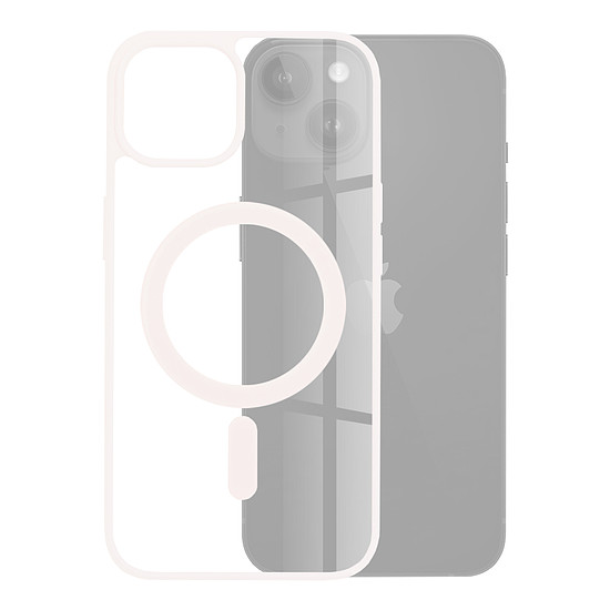 Techsuit - MagSafe Pro - iPhone 15 - Nude Pink (KF2314175)