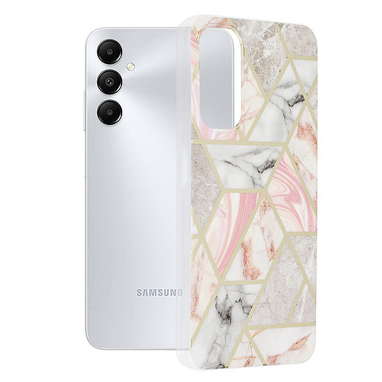 Techsuit - Marble Series - Samsung Galaxy A05s - Pink Hex