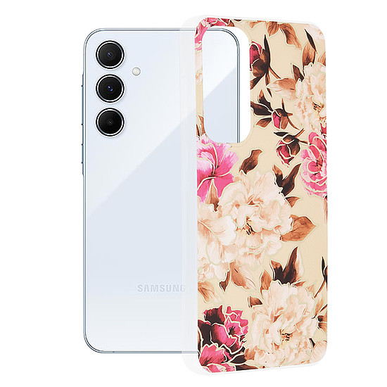 Techsuit - Marble Series - Samsung Galaxy A55 5G - Mary Berry Nude