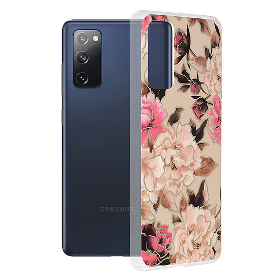 Techsuit - Marble Series - Samsung Galaxy S20 FE 4G / S20 FE 5G - Mary Berry Nude (KF238903)