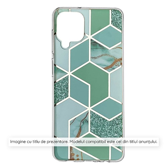 Techsuit - Marble Series - Xiaomi Redmi Note 13 4G - Green Hex