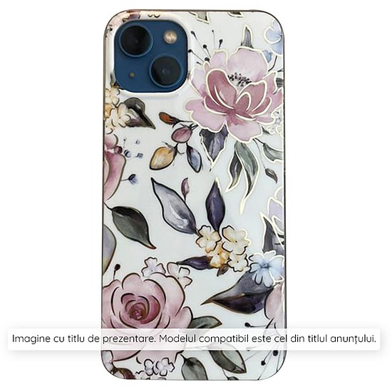 Techsuit - Marble Series - Xiaomi Redmi Note 13 Pro 4G / Poco M6 Pro 4G - Chloe White