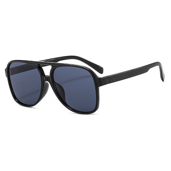 Techsuit - Napszemüveg Polarized PC (98061) - UV védelem - Fekete / Szürke (KF2313325)