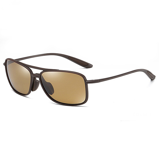 Techsuit - Napszemüveg Polarized TR90 (MM99) - UV védelem - Matt barna (KF237632)