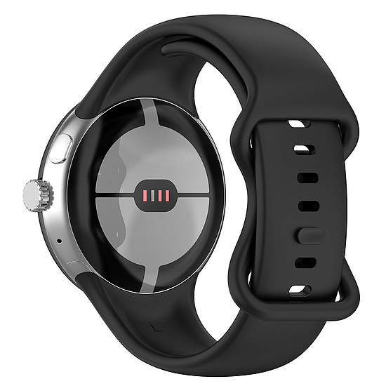 Techsuit - Óraszíj (W031) - Google Pixel Watch / Watch 2 / Watch 3 41 mm - Fekete