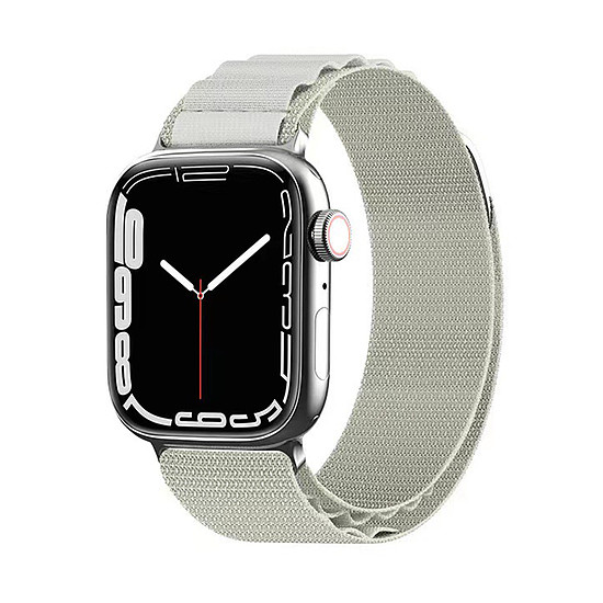 Techsuit - Óraszíj (W037) - Apple Watch 1/2/3/4/5/6/7/8/SE/SE 2 (38/40/41mm) - Csillagfehér (KF2310834)