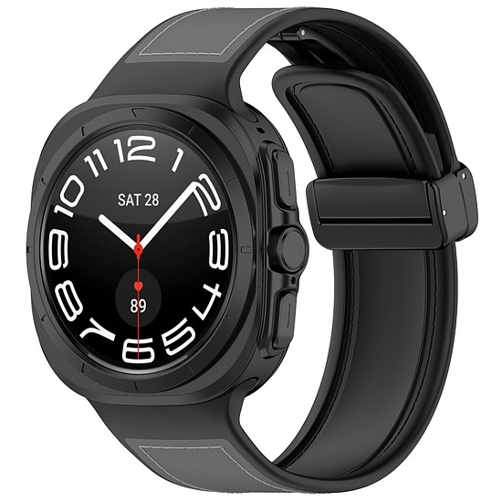 Techsuit - Óraszíj (W056) - Samsung Galaxy Watch Ultra 47mm - Szürke