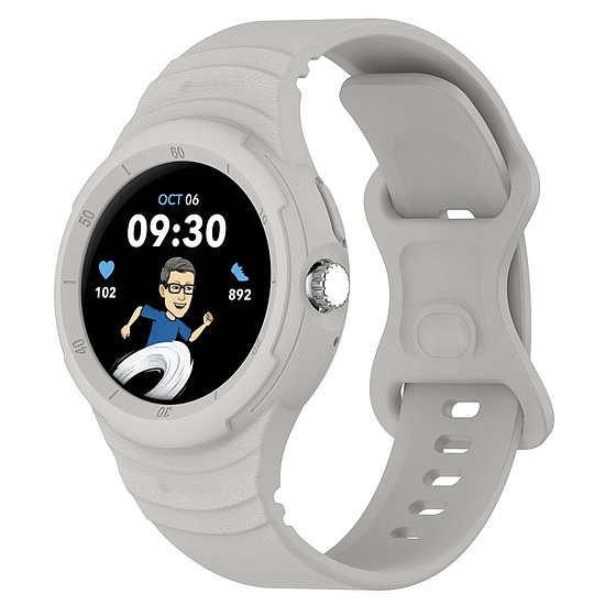 Techsuit - Óraszíj (W066) - Google Pixel Watch / Watch 2 / Watch 3 41 mm - Szürke