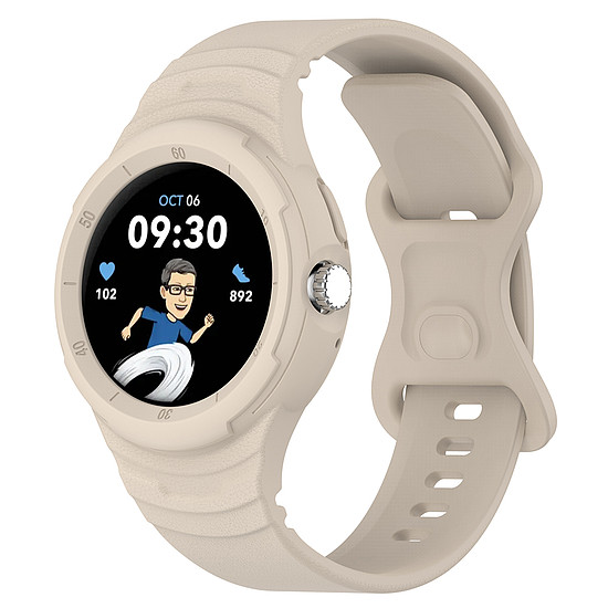 Techsuit - Óraszíj (W066) - Google Pixel Watch / Watch 2 / Watch 3 41mm - Bézs