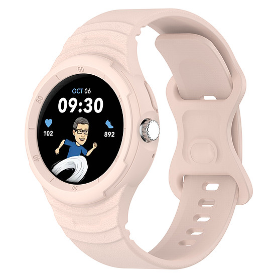 Techsuit - Óraszíj (W066) - Google Pixel Watch / Watch 2 / Watch 3 41mm - Rózsaszín