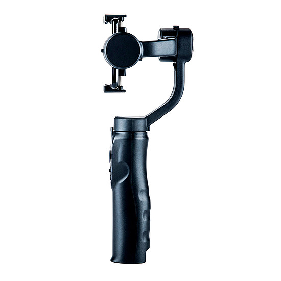 Techsuit - Phone Gimbal (H4) - 3 Axis Handheld, Joystick, Micro-USB, 6,1 hüvelykes Max, alumíniumötvözet, 2200 mAh - Fekete