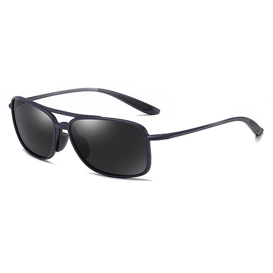 Techsuit - Polarized TR90 (MM99) napszemüveg - UV védelem - Matt kék / szürke (KF237633)