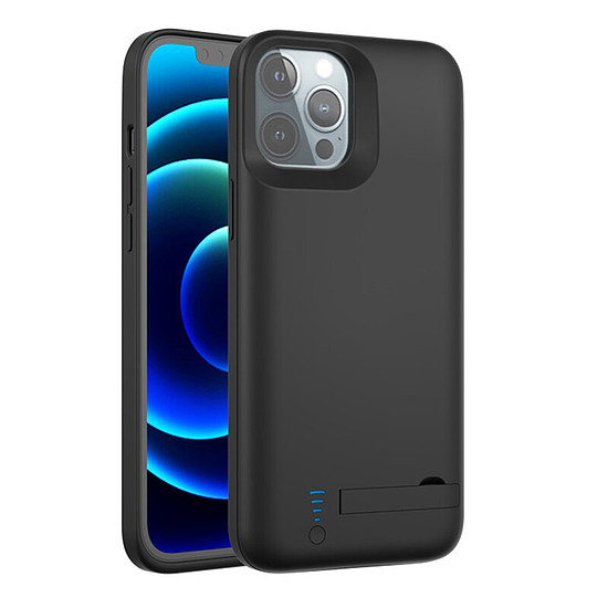 Techsuit - Power Pro akkumulátor tok - iPhone 13 Pro - 5000 mAh - Fekete (KF2310330)