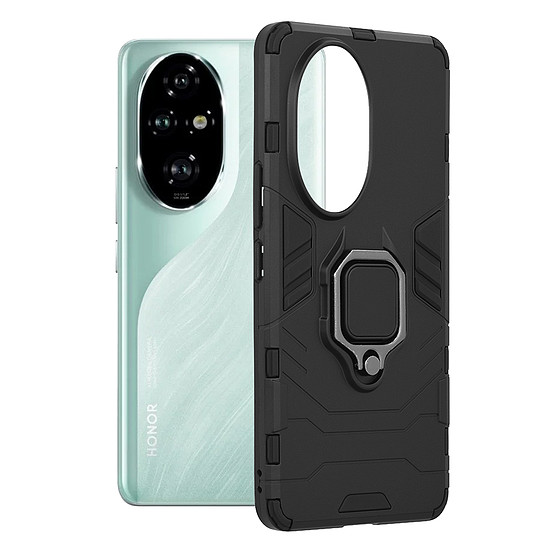 Techsuit - Silicone Shield - Honor 200 Pro - Fekete