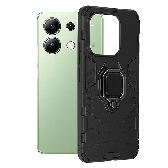 Techsuit - Silicone Shield - Xiaomi Redmi Note 13 4G - Fekete