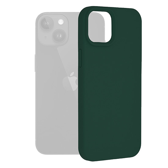 Techsuit - Soft Edge Szilikon - iPhone 15 Plus - Sötétzöld (KF2313979)