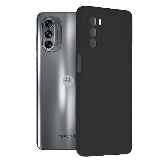 Techsuit - Soft Edge Szilikon - Motorola Moto G62 - Fekete (KF2310230)