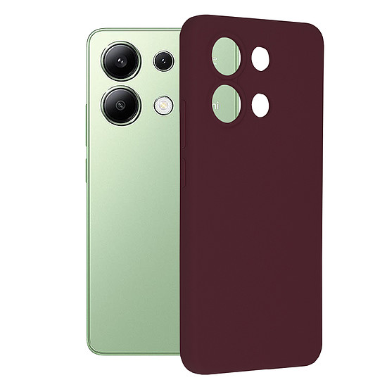 Techsuit - Soft Edge szilikon - Xiaomi Redmi Note 13 4G - Plum Violet