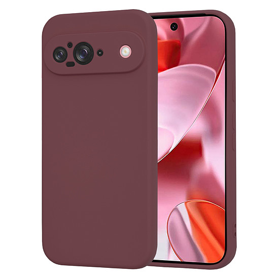 Techsuit - SoftFlex - Google Pixel 9 - Plum Red