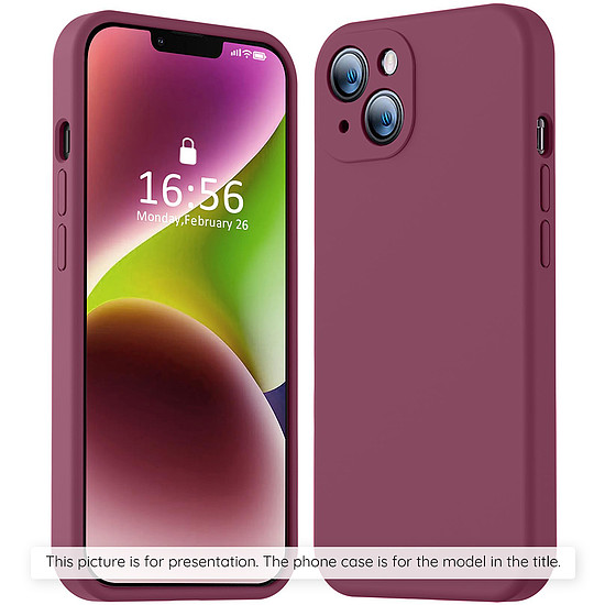 Techsuit - SoftFlex - Google Pixel 9 Pro - Plum Red