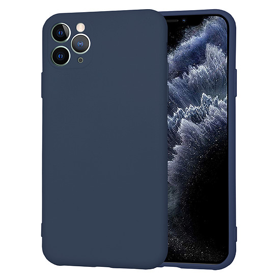 Techsuit - SoftFlex - iPhone 11 Pro Max - sötétkék