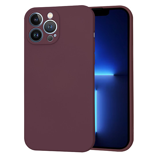 Techsuit - SoftFlex - iPhone 13 Pro Max - Plum Red (KF2330066)