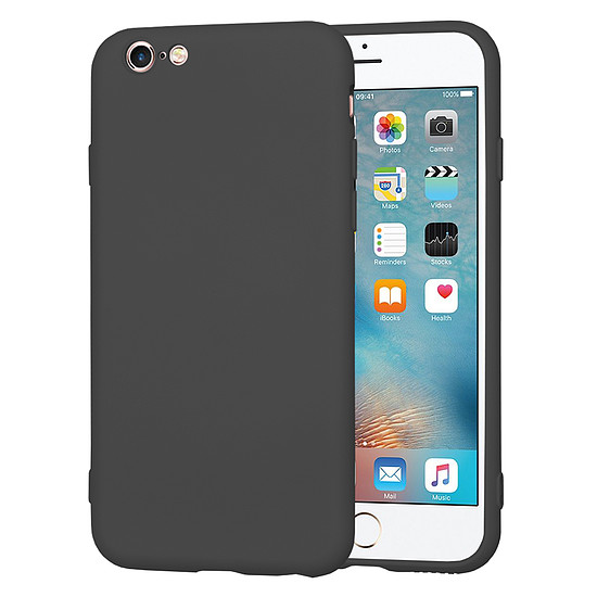 Techsuit - SoftFlex - iPhone 6 / iPhone 6S - Fekete