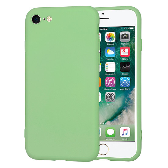 Techsuit - SoftFlex - iPhone 7 / iPhone 8 / iPhone SE 2, SE 2020 / iPhone SE 3, SE 2022 - Menta zöld