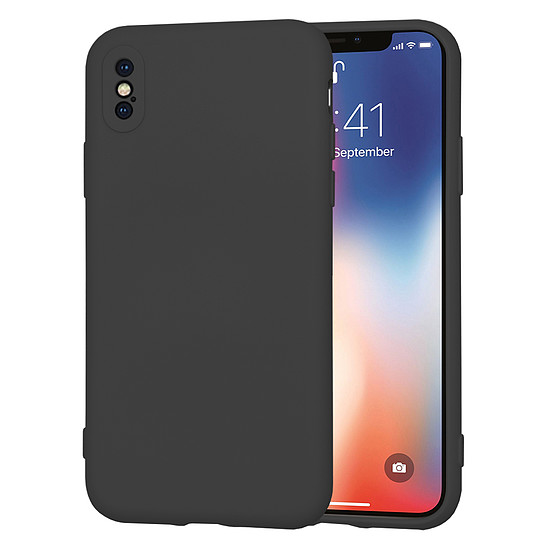 Techsuit - SoftFlex - iPhone X / iPhone XS - Fekete