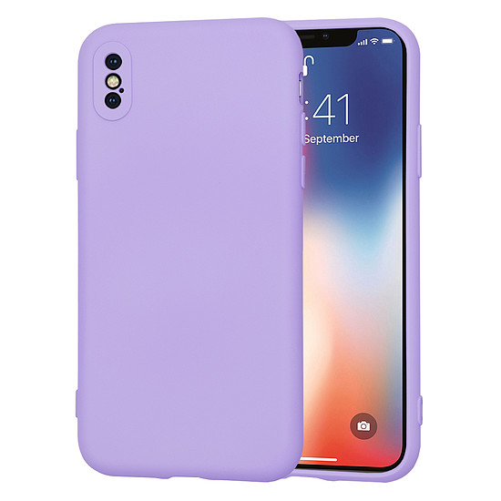 Techsuit - SoftFlex - iPhone X / iPhone XS - Világos lila