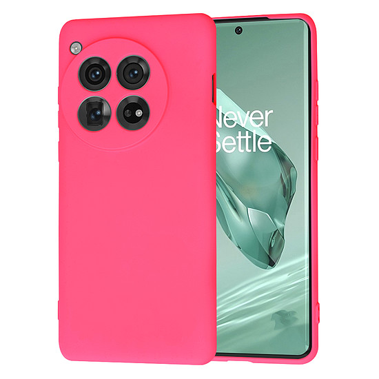 Techsuit - SoftFlex - OnePlus 12 - Hot Pink