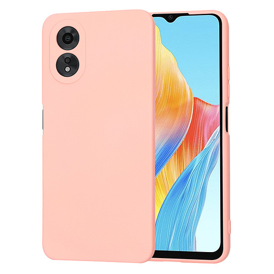 Techsuit - SoftFlex - Oppo A38 / A18 - Kréta rózsaszín