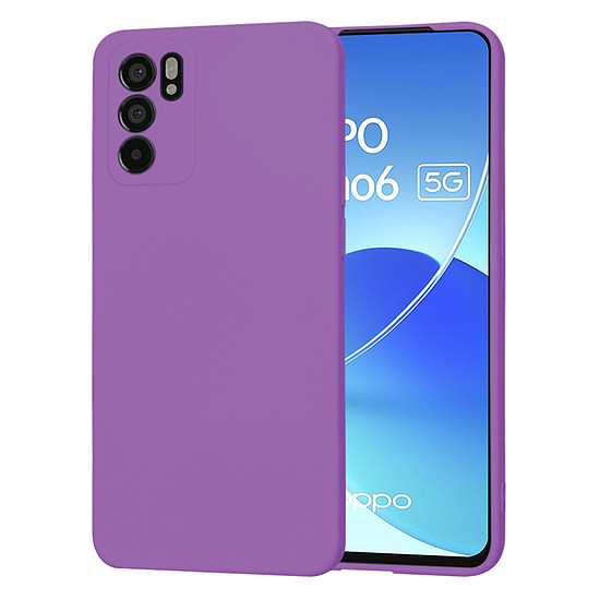 Techsuit - SoftFlex - Oppo Reno6 5G - Lila