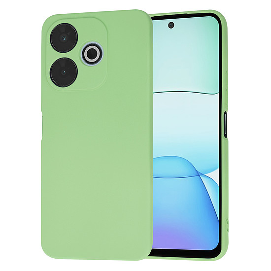 Techsuit - SoftFlex - Xiaomi Redmi 13 / Poco M6 4G - Menta zöld