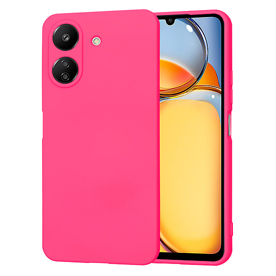 Techsuit - SoftFlex - Xiaomi Redmi 13C 4G / Poco C65 - Hot Pink