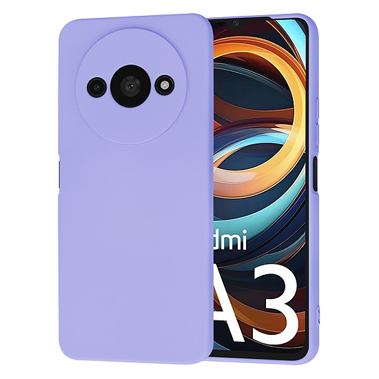 Techsuit - SoftFlex - Xiaomi Redmi A3 - Világos lila