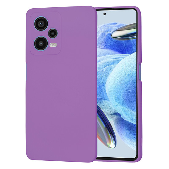 Techsuit - SoftFlex - Xiaomi Redmi Note 12 Pro 5G - Lila