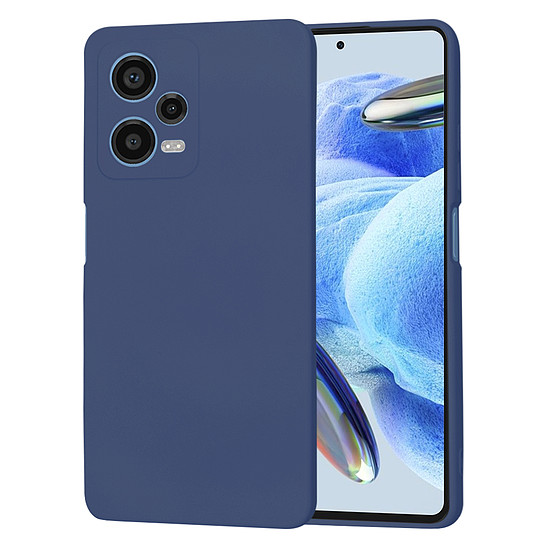 Techsuit - SoftFlex - Xiaomi Redmi Note 12 Pro 5G - sötétkék