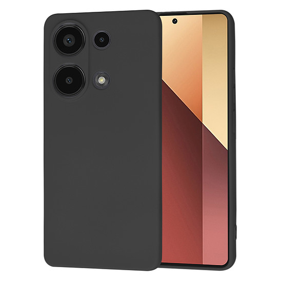 Techsuit - SoftFlex - Xiaomi Redmi Note 13 Pro 4G / Poco M6 Pro 4G - Fekete