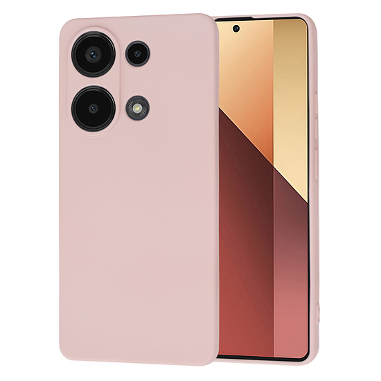 Techsuit - SoftFlex - Xiaomi Redmi Note 13 Pro 4G / Poco M6 Pro 4G - Pink Sand