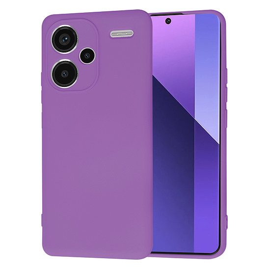 Techsuit - SoftFlex - Xiaomi Redmi Note 13 Pro+ 5G - Lila