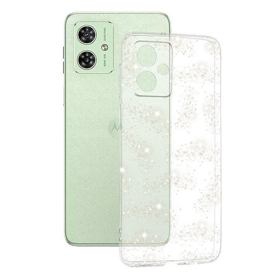 Techsuit - SparkleSkin Series - Motorola Moto G54 - Clear