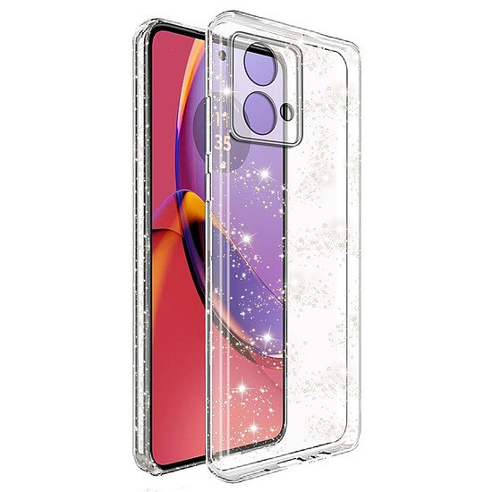 Techsuit - SparkleSkin Series - Motorola Moto G84 - Clear