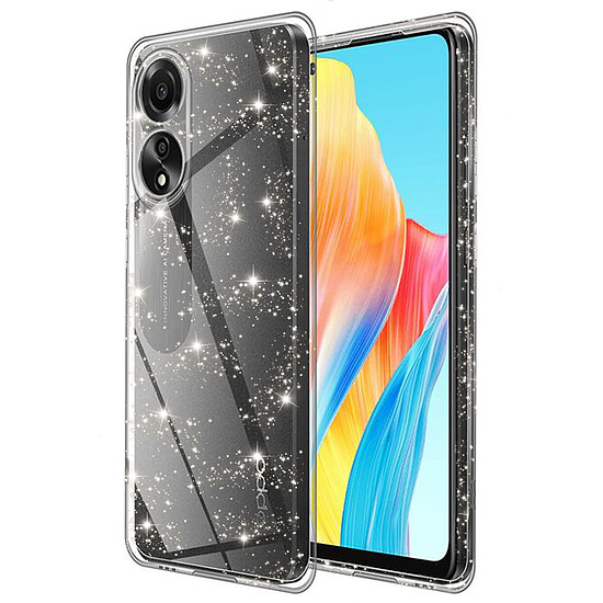 Techsuit - SparkleSkin Series - Oppo A78 4G - Clear