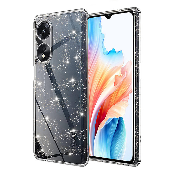 Techsuit - SparkleSkin sorozat - Oppo A38 / A18 - Átlátszó