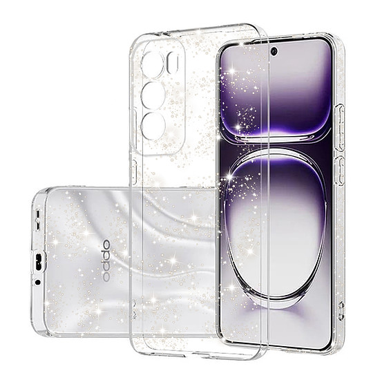 Techsuit - SparkleSkin sorozat - Oppo Reno12 - Clear