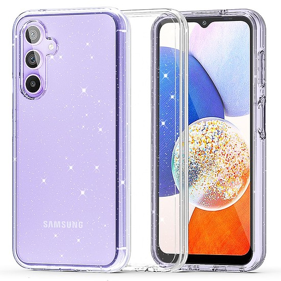 Techsuit - SparkleSkin sorozat - Samsung Galaxy A14 4G / A14 5G - átlátszó